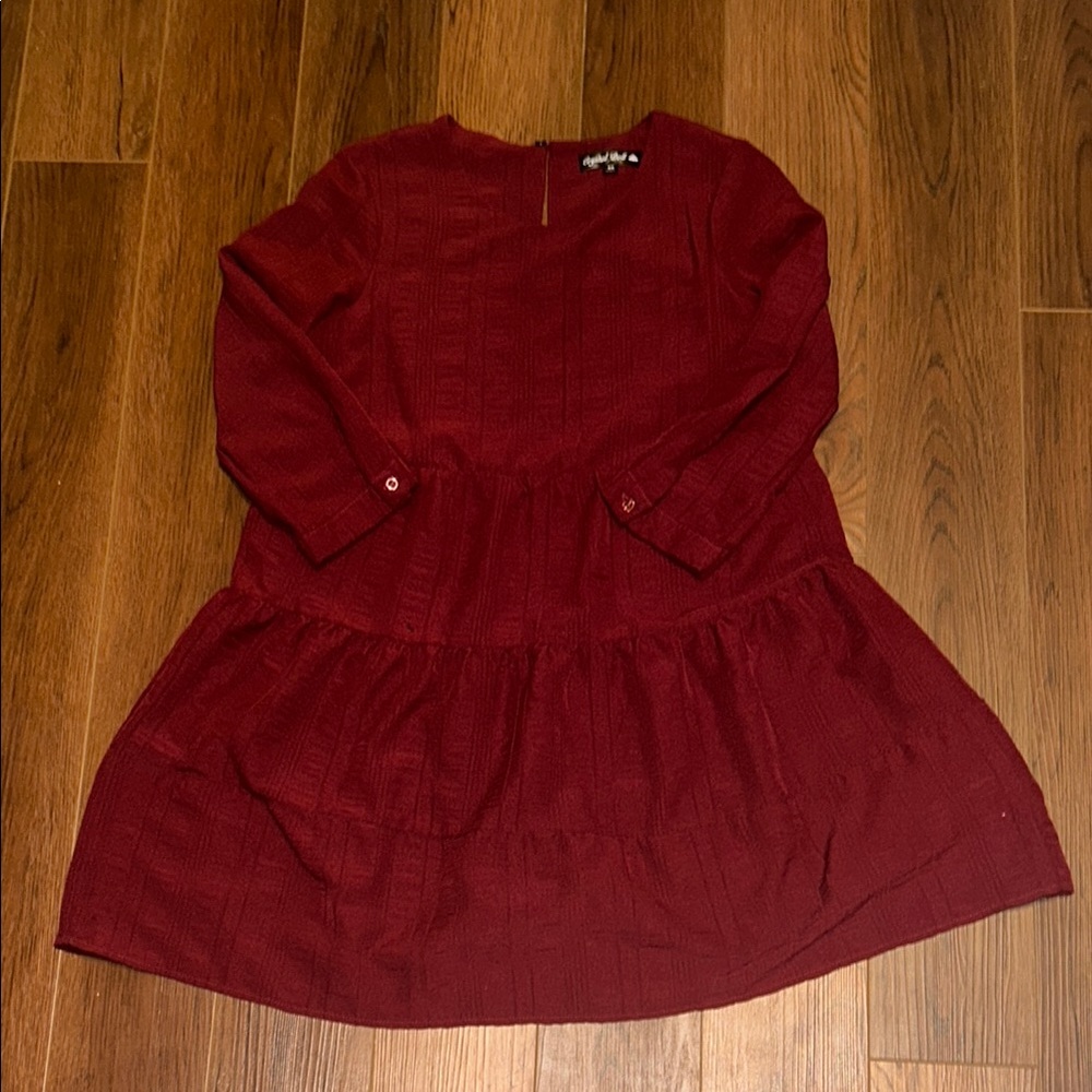 Women's  Burgundy Dress